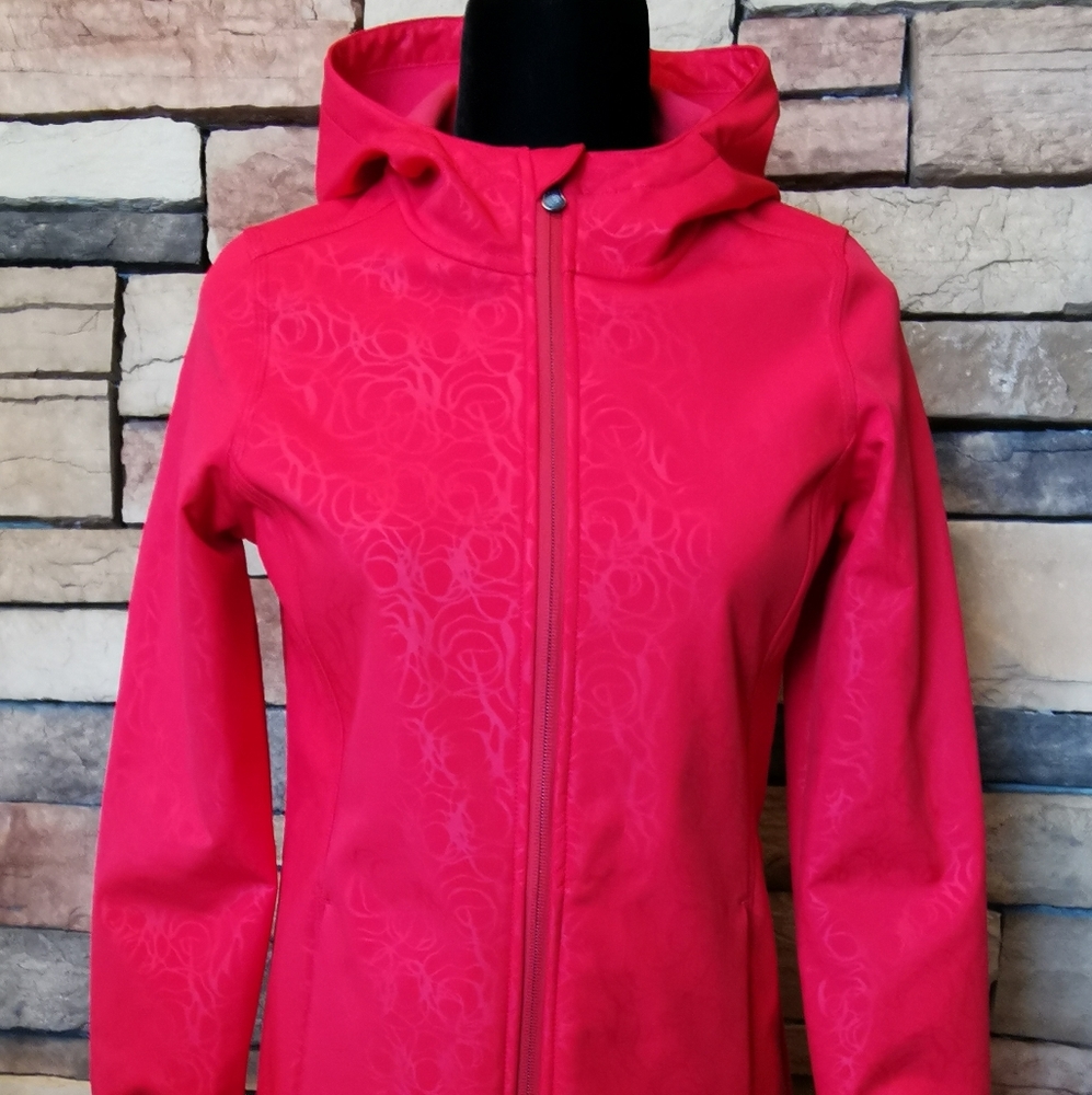 CLOUDVEIL Soft shell Zip up knee length coat XS
